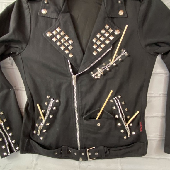 NWOT Tripp nyc Studded Moto Jacket - Picture 7 of 14